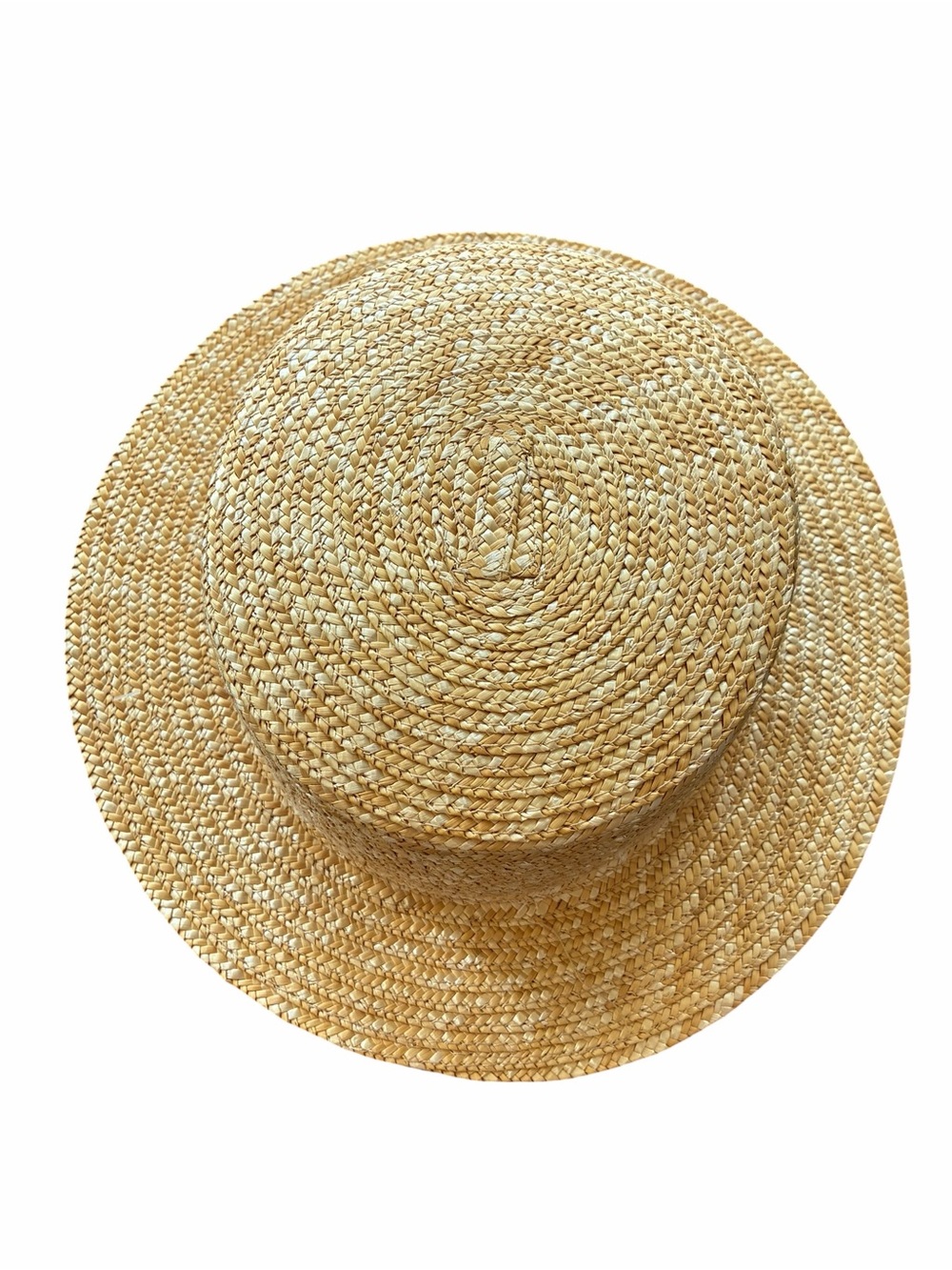 Zara Natural Braided Straw Sun Hat - Picture 2 of 7